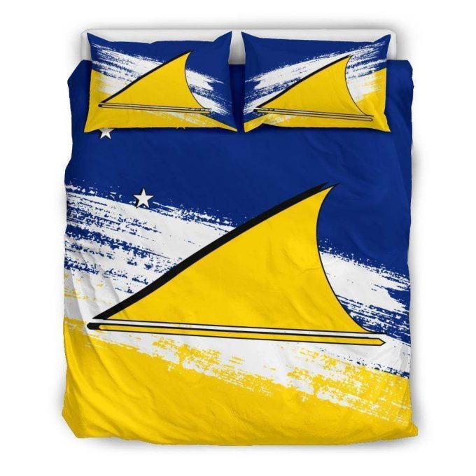 Tokelau Premium Cotton Bed Sheets Spread Comforter Duvet Cover Bedding Sets 1