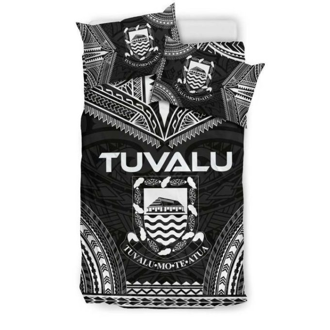 Tuvalu Polynesian Chief Cotton Bed Sheets Spread Comforter Duvet Cover Bedding Sets 1