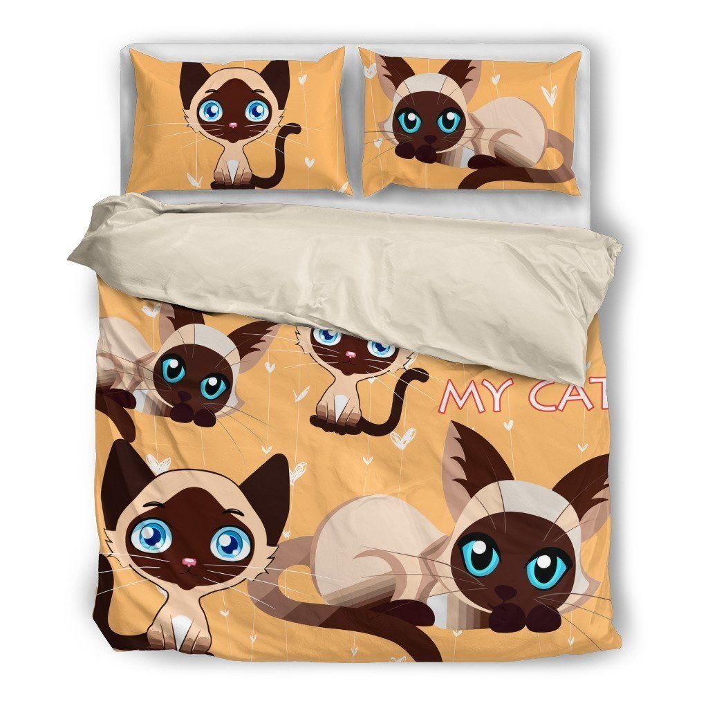 Siamese Cotton Bed Sheets Spread Comforter Duvet Cover Bedding Sets 4