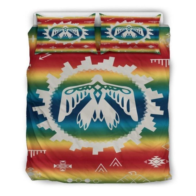 Thunderbird Cotton Bed Sheets Spread Comforter Duvet Cover Bedding Sets 1