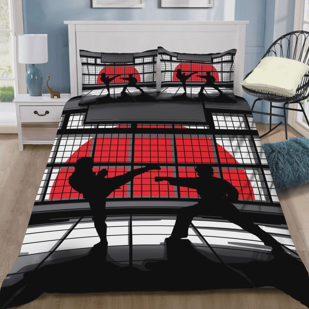 Taekwondo Cotton Bed Sheets Spread Comforter Duvet Cover Bedding Sets 4