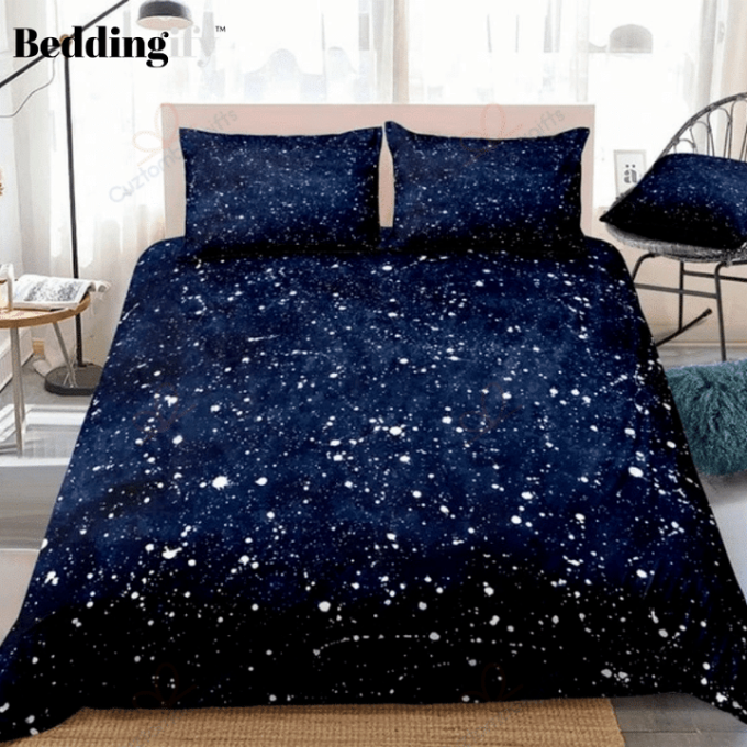 Space Constellation Bedding Set Duvet Cover Pillow Cases 1