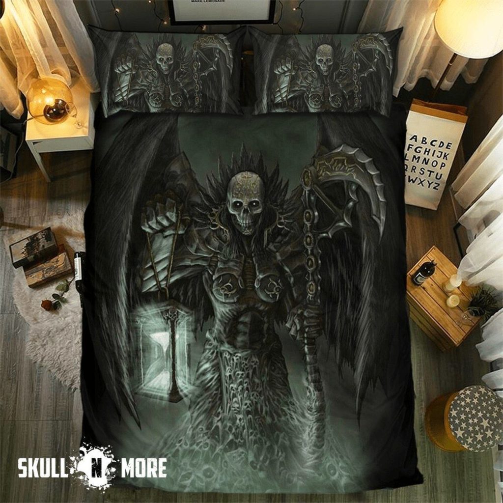 Snm - Day Of The Death Skull Collection Bedding Set Duvet Cover Pillow Cases 4