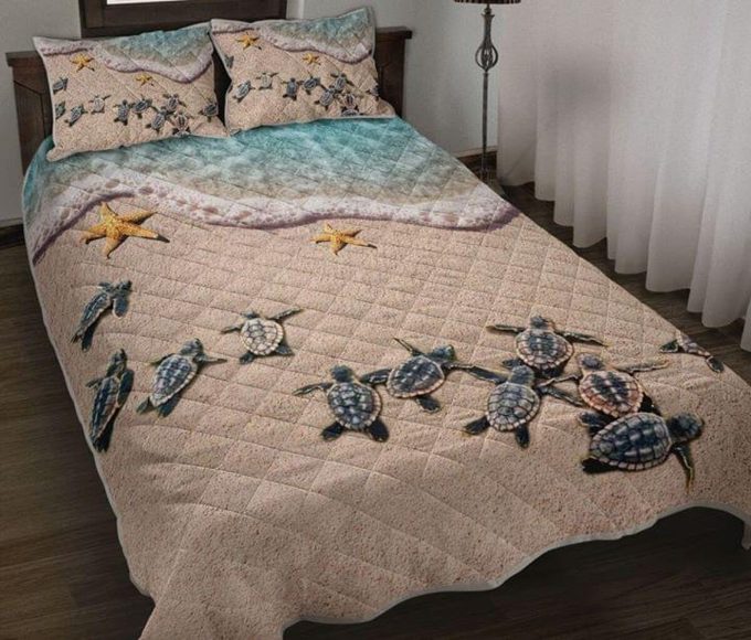 Summer Turtle Bedding Set All Size Duvet Cover Pillow Cases 1