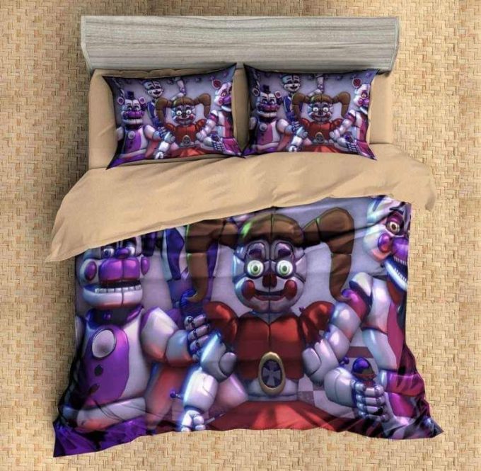 Five Nights At Freddy'S 3D Printed Duvet Cover Bedding Set 1