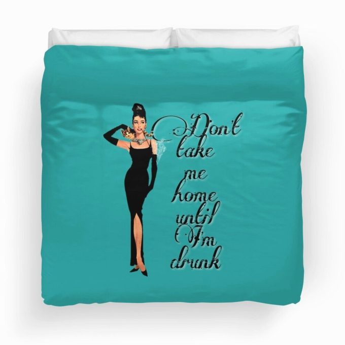 Breakfast At Tiffany'S Audrey Hepburn As Holly Golightly Quote Bedding Set 1