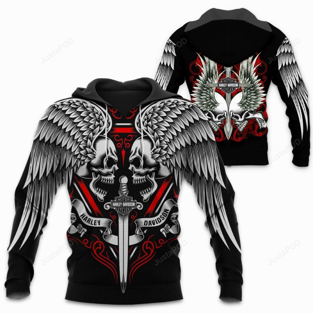 Motorbike 3D All Over Printed Hoodie, Zip- Up Hoodie 4