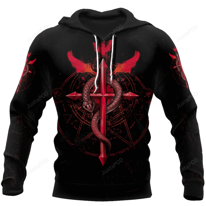 Studen Of Alchemy Red Cool 3D All Over Print Hoodie, Zip-Up Hoodie 1