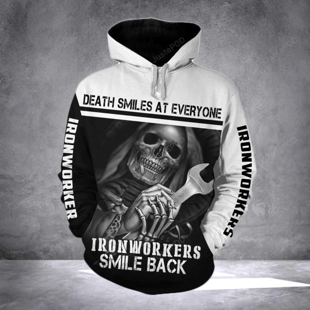 Ironworkers 3D All Over Printed Hoodie, Zip- Up Hoodie 4