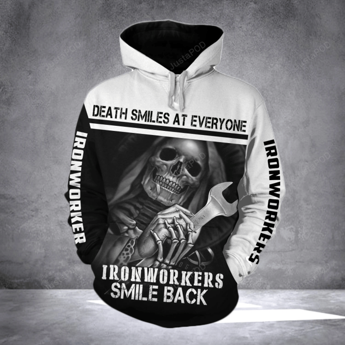 Ironworkers 3D All Over Printed Hoodie, Zip- Up Hoodie 1