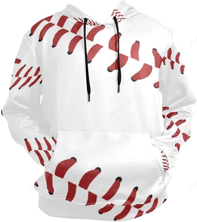 Simple Baseball 3D All Print Hoodie, Zip- Up Hoodie 1