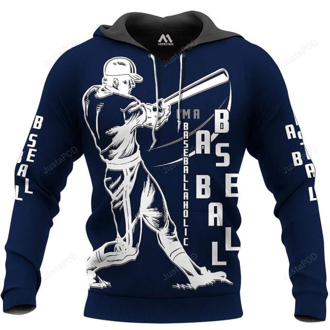 I’m A Baseball Player 3D All Print Hoodie, Zip- Up Hoodie 1