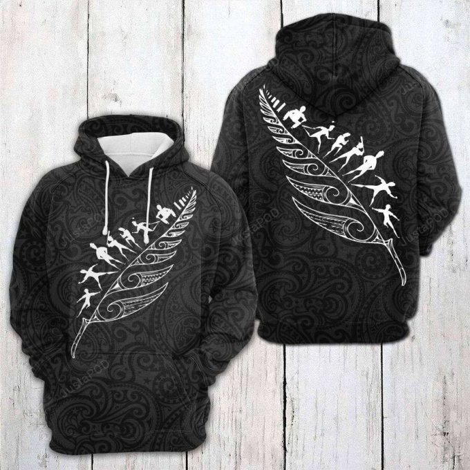 Amazing Baseball Maori 3D All Print Hoodie, Zip- Up Hoodie 1