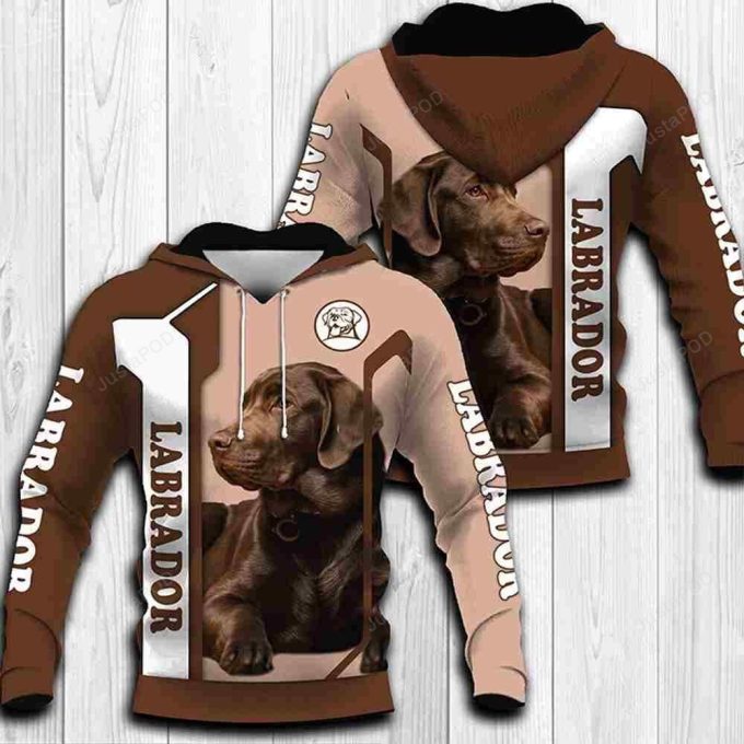 Labrador Like Chocolate 3D All Over Print Hoodie, Zip-Up Hoodie 1