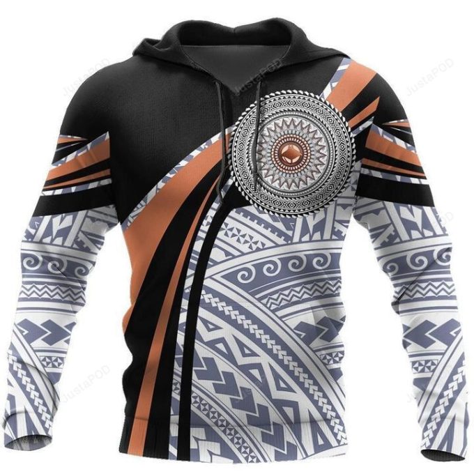 Micronesia Handicraft 3D All Over Printed Hoodie, Zip- Up Hoodie 1