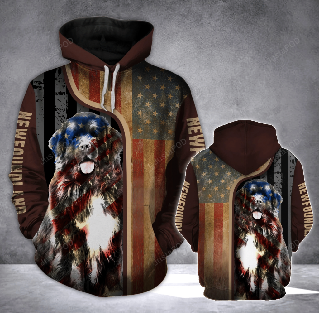 Flag Mt Newfoundland 3D All Over Print Hoodie, Zip-Up Hoodie 4