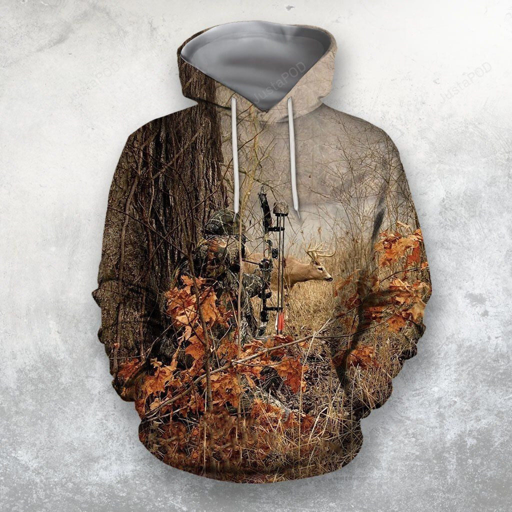 Bow Hunting 3D All Over Print Hoodie, Zip-Up Hoodie 4