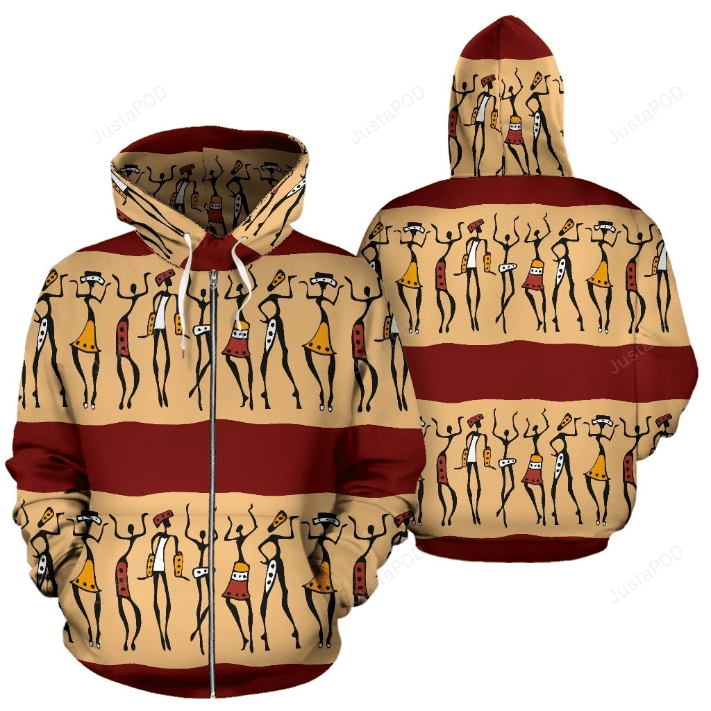 African People 3D All Over Printed Hoodie, Zip- Up Hoodie 4