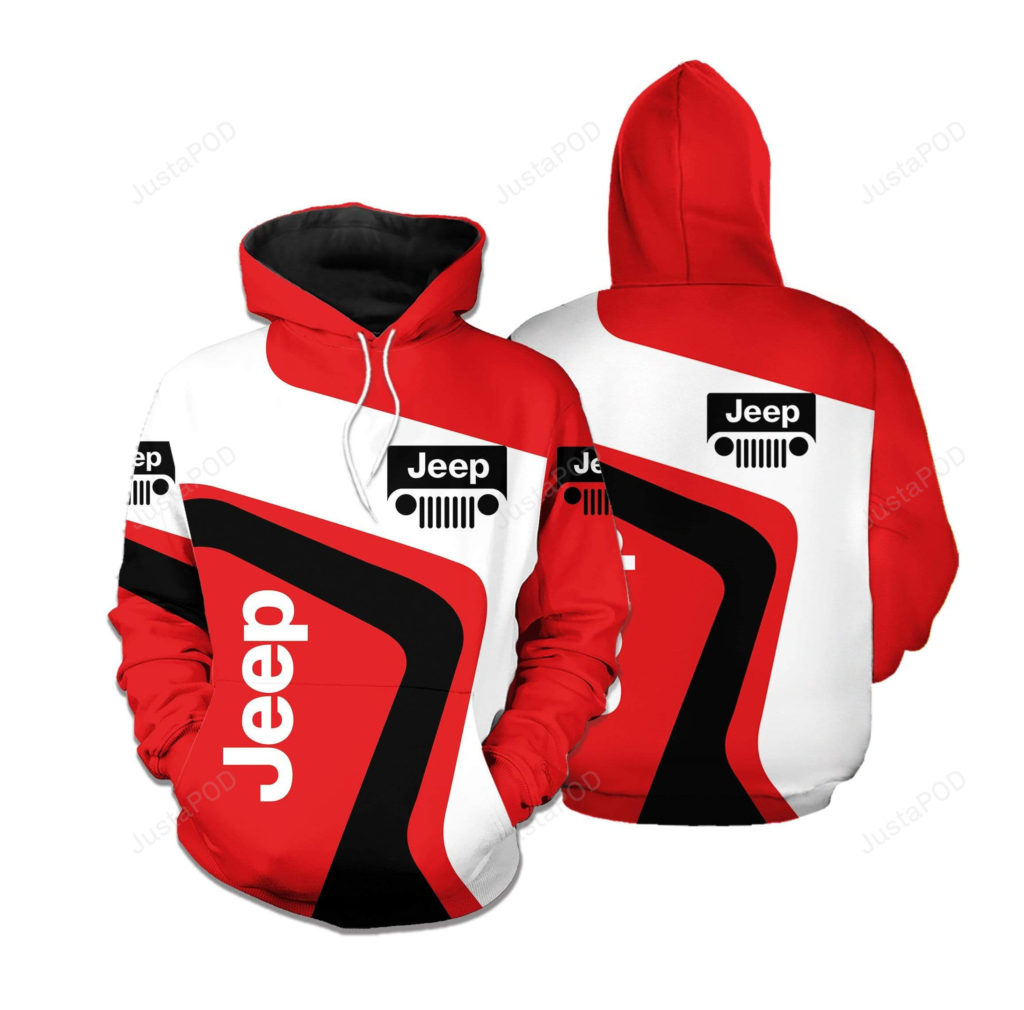 Cool Jeep 3D All Print Hoodie, Zip- Up Hoodie 4