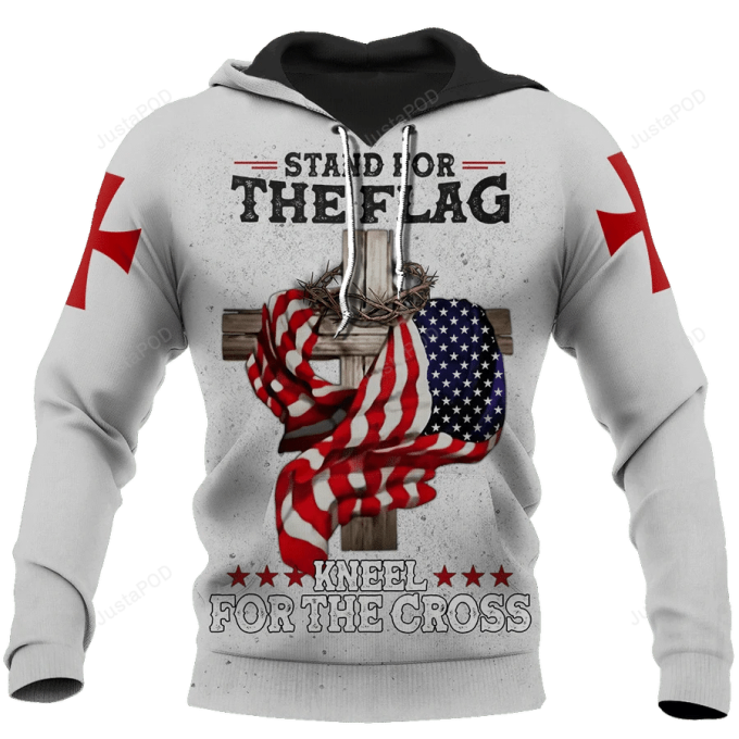 Stand For The Flag 3D All Over Printed Hoodie, Zip- Up Hoodie 1