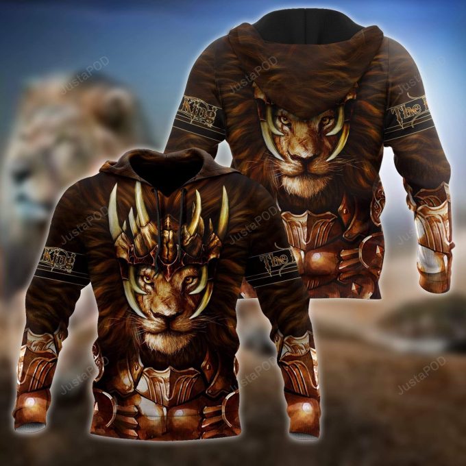 The King Lion Amor 3D All Print Hoodie, Zip- Up Hoodie