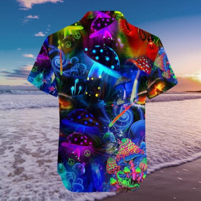 Amazing Magic Mushroom Hawaiian Aloha Shirts #810H 2