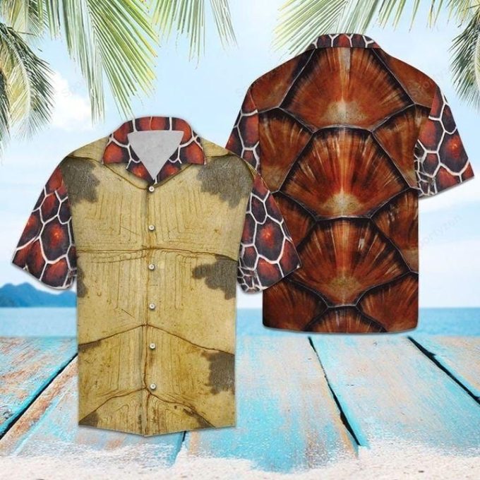 Awesome Sea Turtle Unisex Hawaiian Aloha Shirts #Dh 1