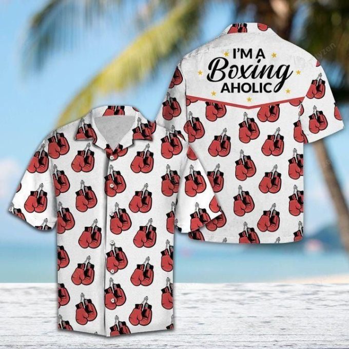 I'M A Boxing Aholic Unisex Hawaiian Aloha Shirts #Dh 1