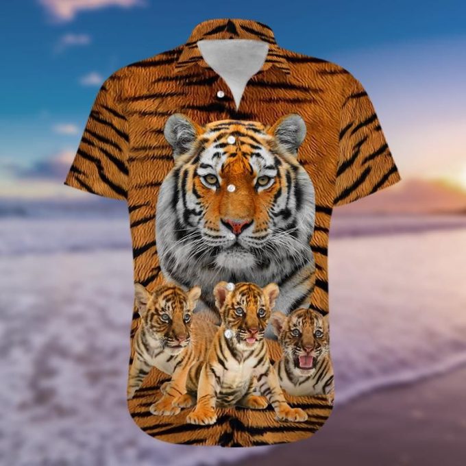 Awesome Tiger Hawaiian Aloha Shirts #151220H 2