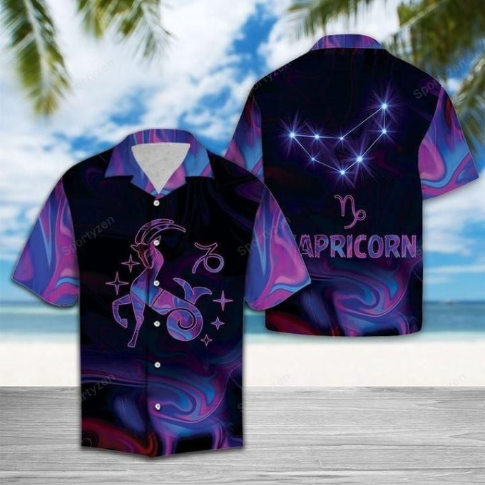 Amazing Capricorn Horoscope Hawaiian Shirt Zodiac Birthday Gifts 1