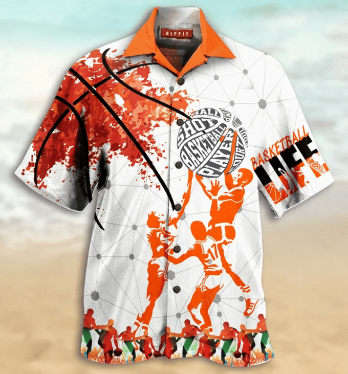 Amazing Basketball Unisex Hawaiian Aloha Shirts #Hl 1