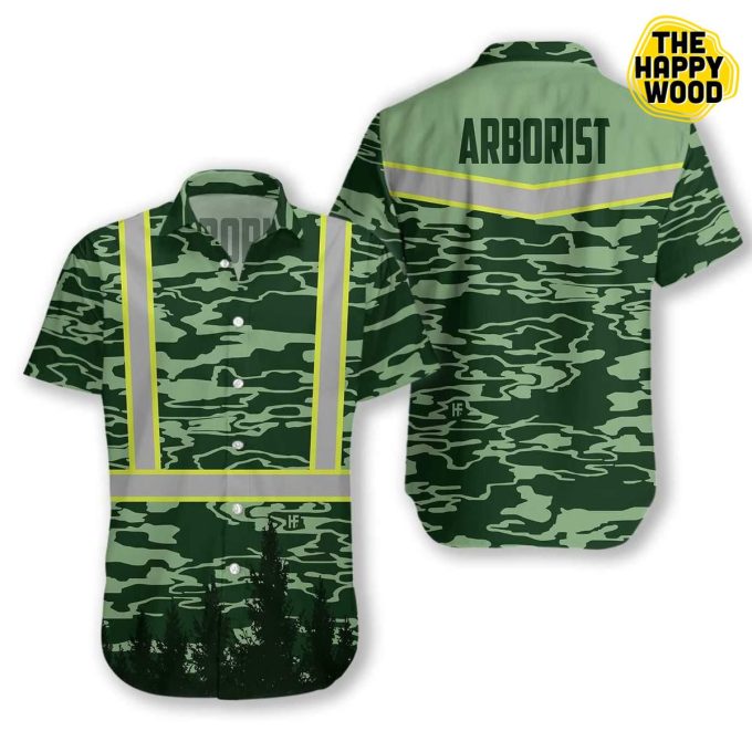 Arborist Safety Shirt Hawaiian Shirt Ver 117