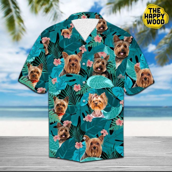 Tropical Yorkshire Terrier Hawaiian Shirt Ver 403 1