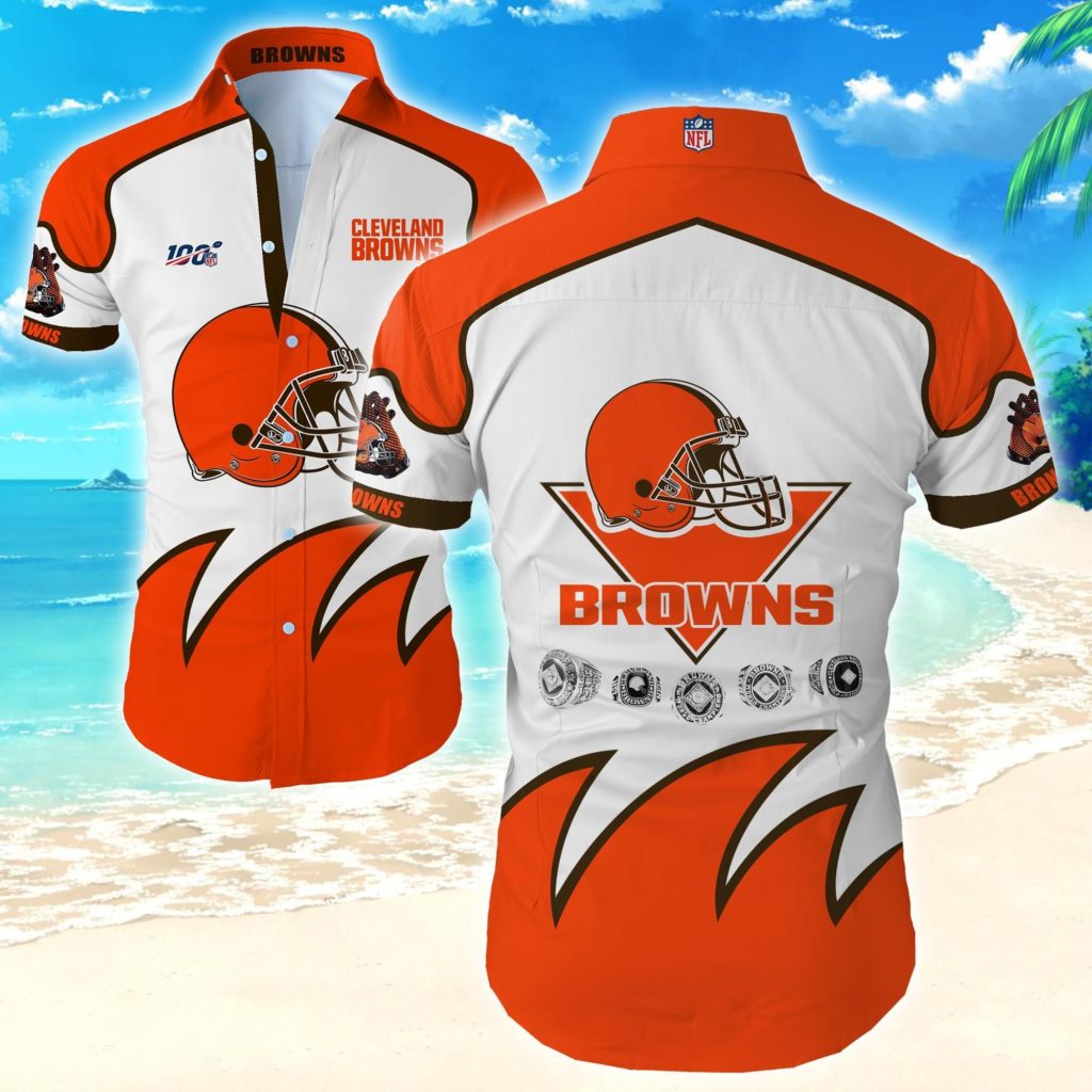 Cleveland Browns Hawaiian Shirt Ver 482 4