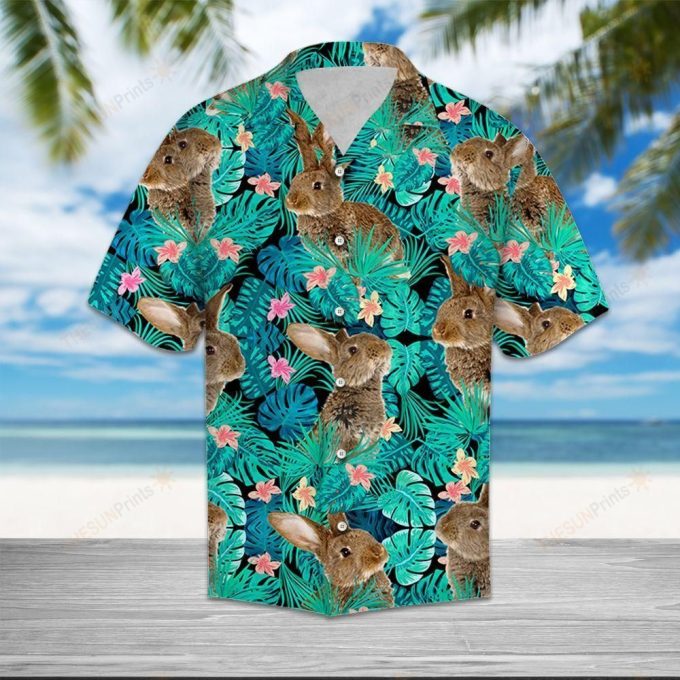 Rabbit Tropical Hawaiian Shirt Ver 98 1