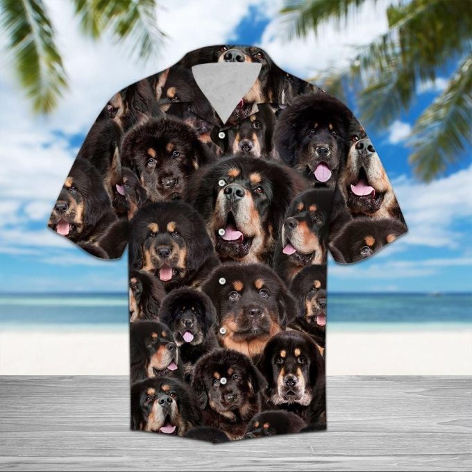 Tibetan Mastiff Awesome D0207Hawaiian Shirt Ver 266 1