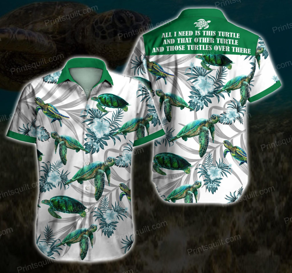 Turtles Lovers 3D Hawaiian Shirt Ver 30 4