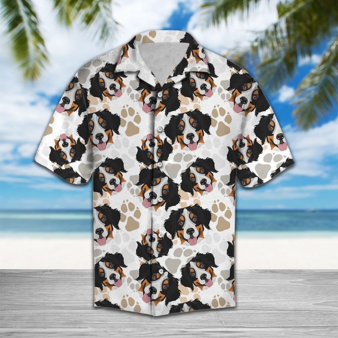 Cute Bernese Mountain Dog H3742 Hawaiian Shirt Ver 63 1