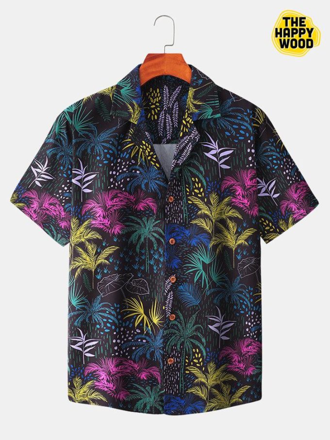 Tropical Colored Hawaiian Shirt Ver 212 1