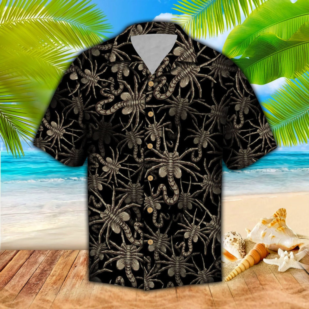 Alien Face Hugger Hawaiian Shirt Ver 333 4