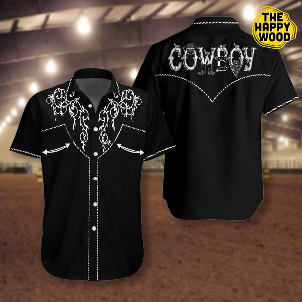 Cowboy Rodeo Texture Hawaiian Shirt Ver 53 4