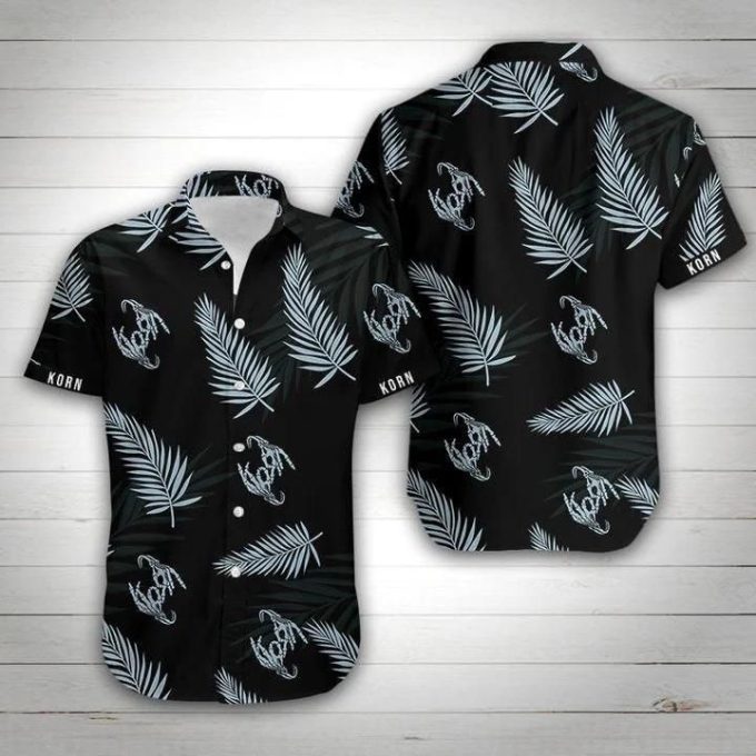 Korn Band Floral Hawaiian Shirt Ver 402 1