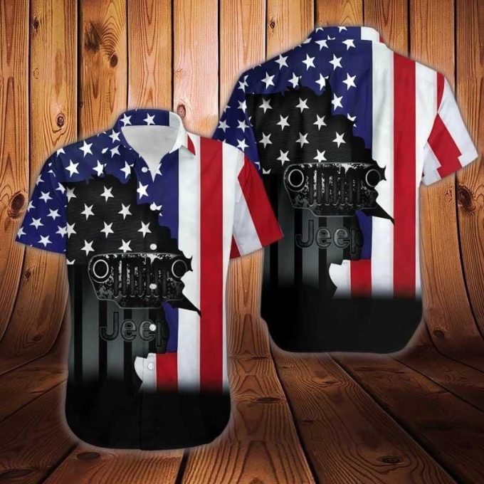 Jeep Us Flaghawaiian Shirt Ver 109 1