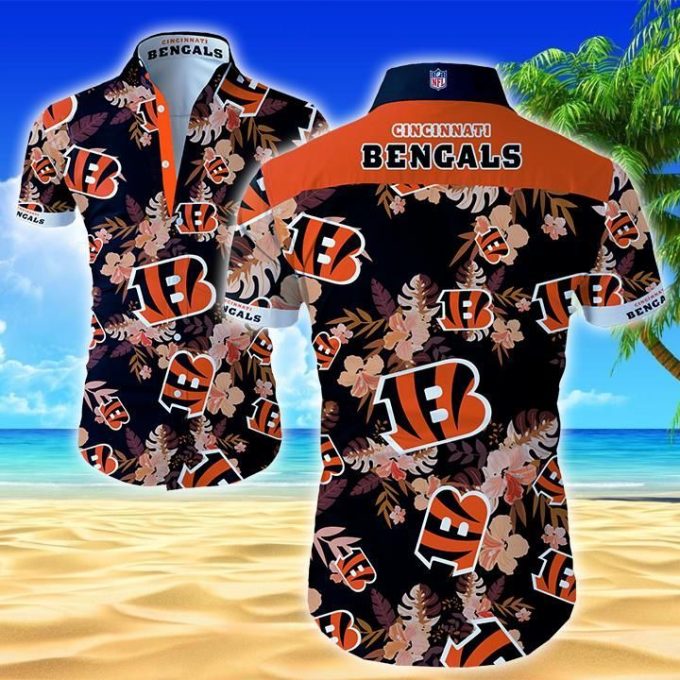 Cincinnati Bengals Hawaiian Shirt Ver 435 1