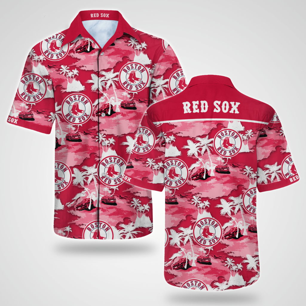 Boston Red Sox Tommy Bahama Hawaiian Shirt Ver 198 4