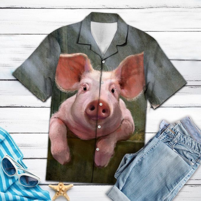 Curious Happy Pig Hawaiian Shirt Ver 480 1