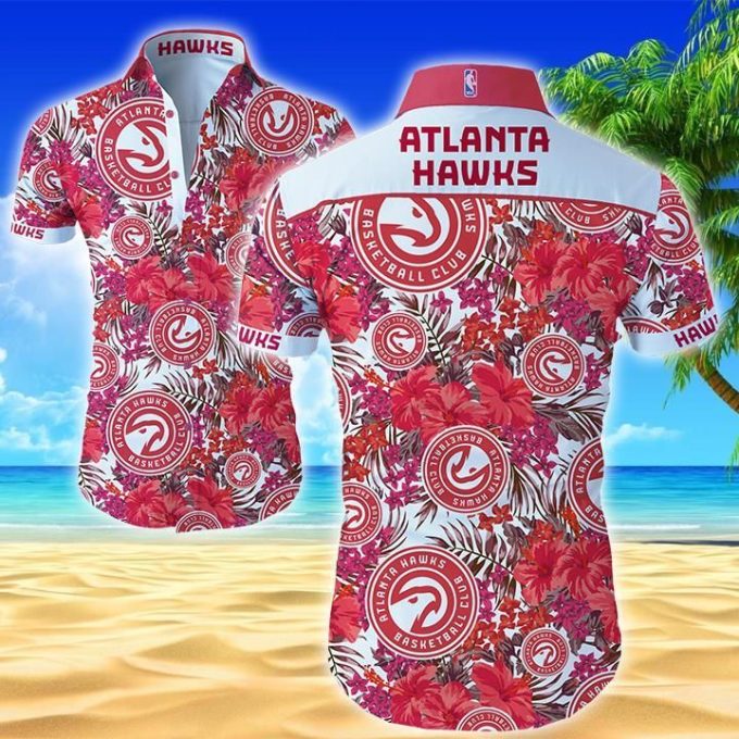 Nba Atlanta Hawks Hawaiian Shirt Ver 90 1