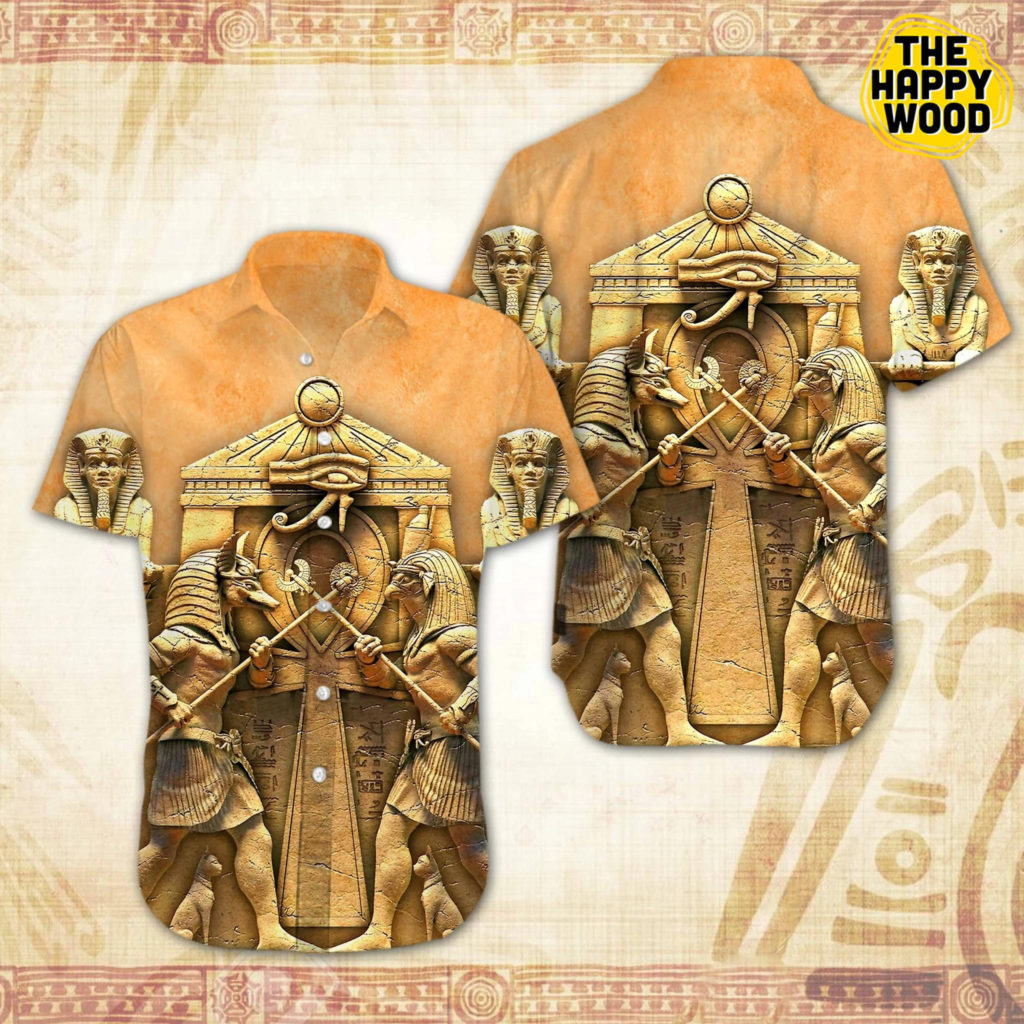 Ancient Egyptian Hawaiian Shirt Ver 78 4