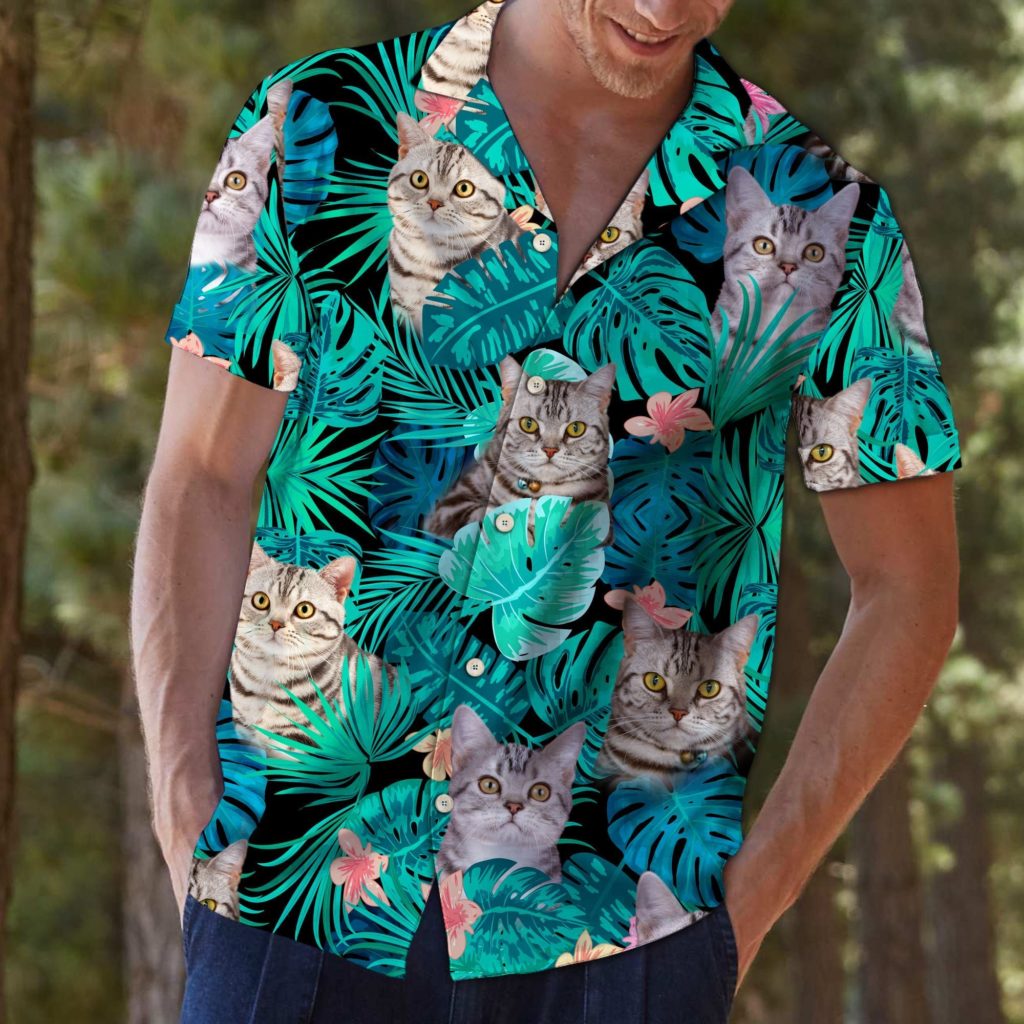 Tropical American Shorthair G5702Hawaiian Shirt Ver 277 4