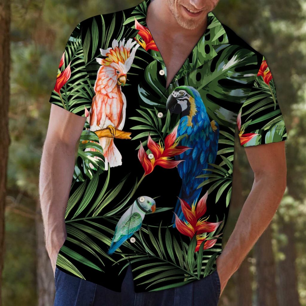 Parrot Tropical T3006Hawaiian Shirt Ver 253 4